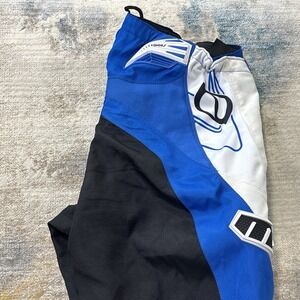 MSR Motocross Dirt Bike Pants Mens 44 Distressed Blue White MX ATV